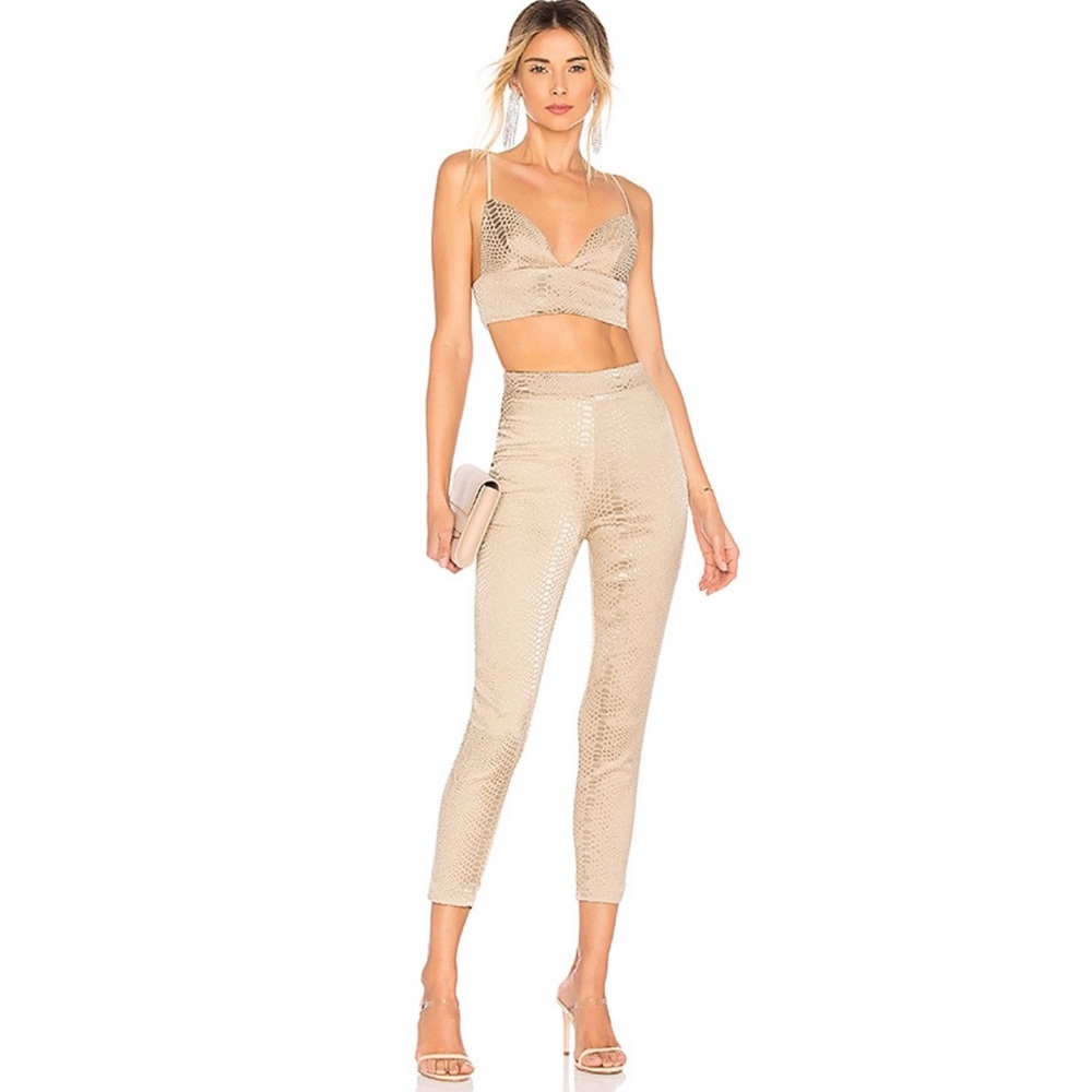 KIMBERLY SNAKESKIN PANTS
